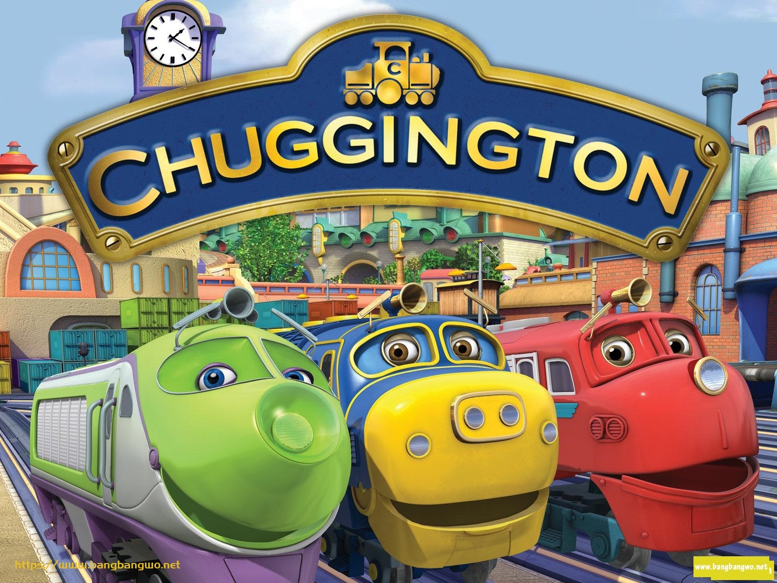 bbc原版英语动画片 chuggington（火车宝宝 ）